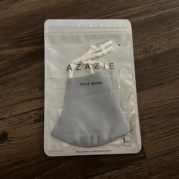 AZAZIE Dusty Blue face mask - Picture 2 of 4